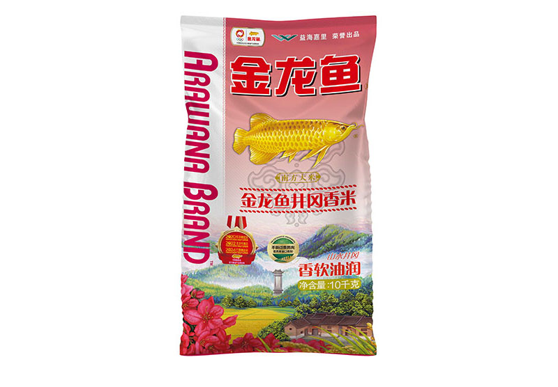 金龍魚井岡香米袋