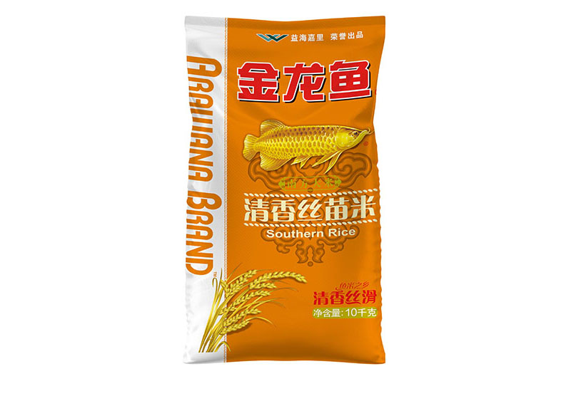 金龍魚(yú)清香絲苗米袋